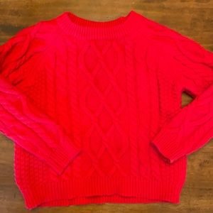 Little English boys cable sweater, 4T